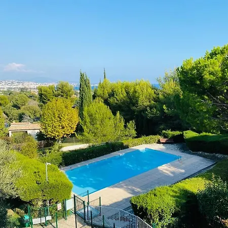 Appartement Cote D'Azur Plage - Piscine - Tennis Villeneuve-Loubet Exterior photo
